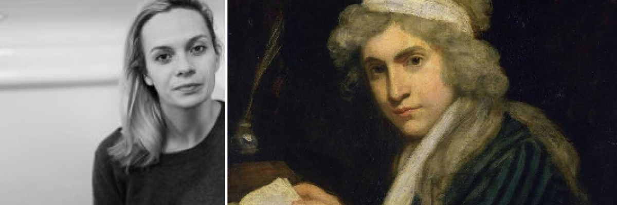 Image of Sophie Smith next to image of Mary Wollstonecraft
