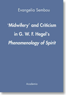 Evangelia Sembou publishes on Hegel and Plato
