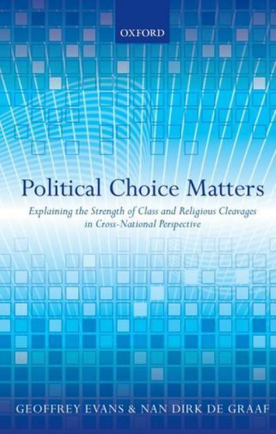 Political Choice Matters: Explaining the Strength of Class and Religious Cleavages in Cross-National Perspective