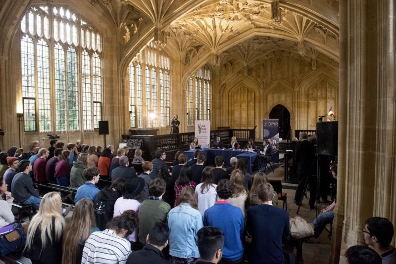 Oxfordshire sixth-formers grill MPs at historic department event