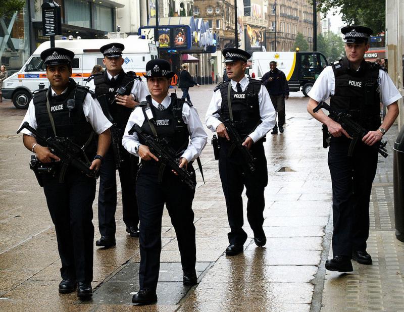 Dr Jonathan Leader Maynard discusses more armed officers in the London Metropolitan Police