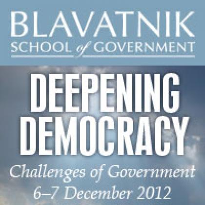 Deepening Democracy: Politics in Spires in collaboration with the Blavatnik School of Government