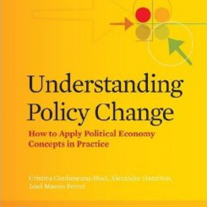Alexander Hamilton publishes new book Understanding Policy Change: How to Apply Political Economy Concepts in Practice