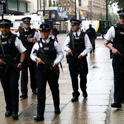Dr Jonathan Leader Maynard discusses more armed officers in the London Metropolitan Police