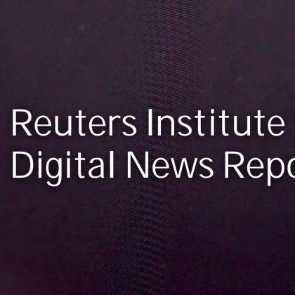 RISJ's Digital News Report 2020 out now