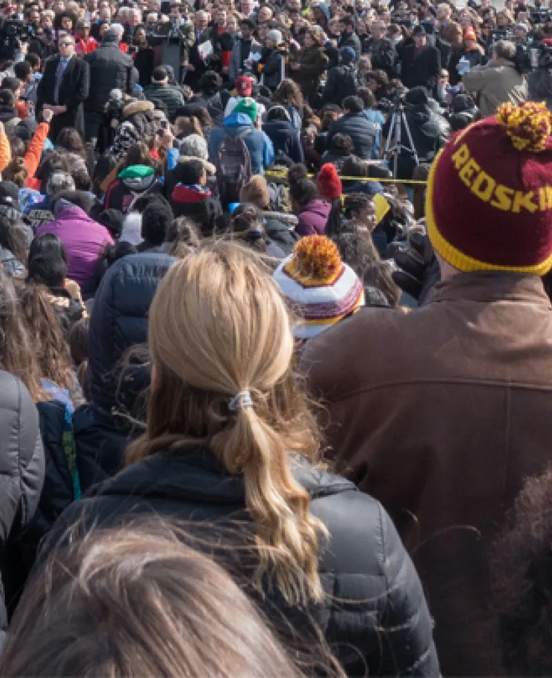 image of a crowd of people